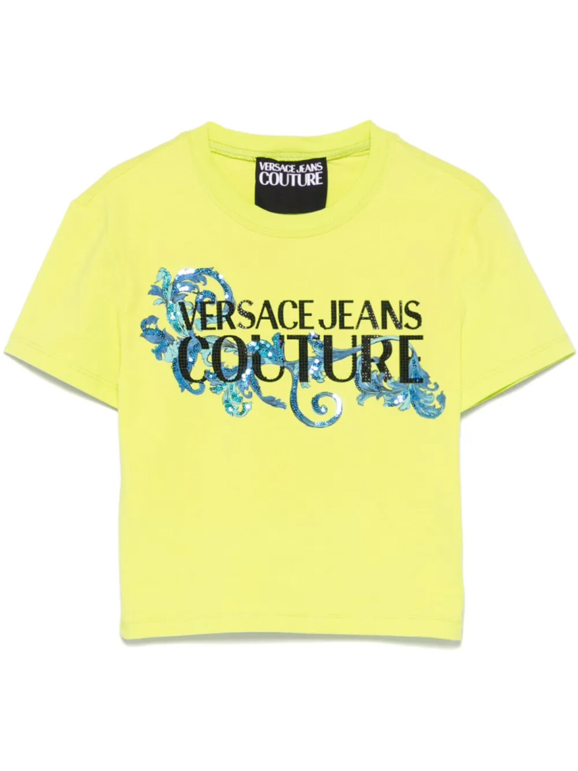 Versace Jeans Couture футболка с логотипом, зеленый 
Versace Jeans Couture футболка с логотипом, зеленый