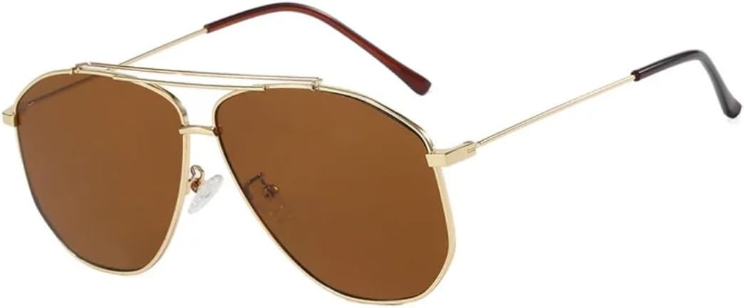 Солнцезащитные очки для мужчин и женщин - защита UV400 - прозрачные линзы Ocean Clear, металлические петли, для занятий спортом на открытом воздухе и вождения DSVIGF, Brown
Солнцезащитные очки для мужчин и женщин - защита UV400 - прозрачные линзы Ocean Clear, металлические петли, для занятий спортом на открытом воздухе и вождения DSVIGF, Brown