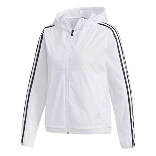 Куртка с капюшоном и принтом в три полоски Adidas, белый
Куртка с капюшоном и принтом в три полоски Adidas, белый