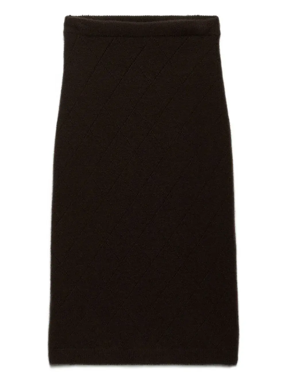 Миди-юбка с ромбовидным узором Prada, коричневый
Миди-юбка с ромбовидным узором Prada, коричневый