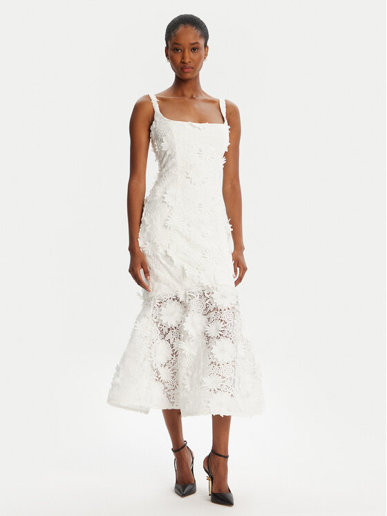 Коктейльное платье regular fit Marico Lace 60000DB Bardot, белый
Коктейльное платье regular fit Marico Lace 60000DB Bardot, белый