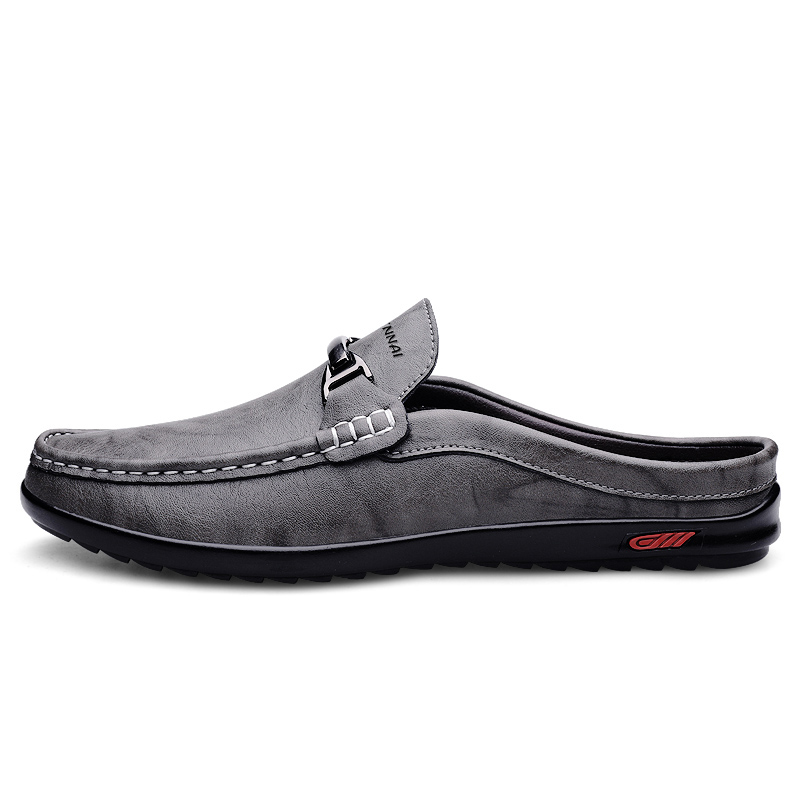 Мужские серые сандалии с закрытым носком и резиновой подошвой, противоскользящие Wen Nai, Gray
Мужские серые сандалии с закрытым носком и резиновой подошвой, противоскользящие Wen Nai, Gray