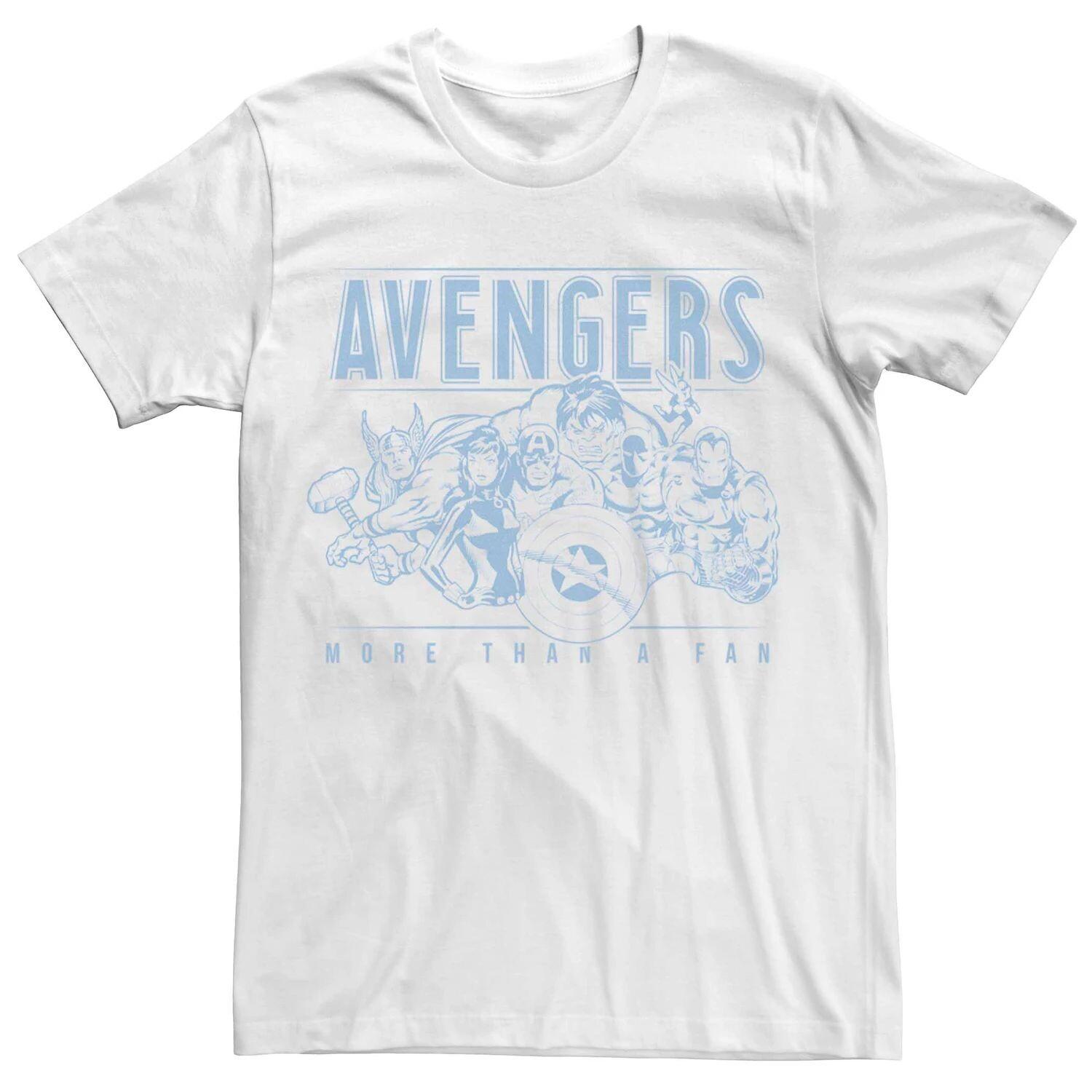 Мужская футболка Marvel's The Avengers More Than A Fan Retro Group Tee Licensed Character
Мужская футболка Marvel's The Avengers More Than A Fan Retro Group Tee Licensed Character