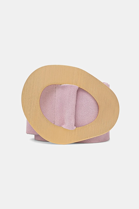 Замшевый ремень Answear.Lab, розовый 
Замшевый ремень Answear.Lab, розовый