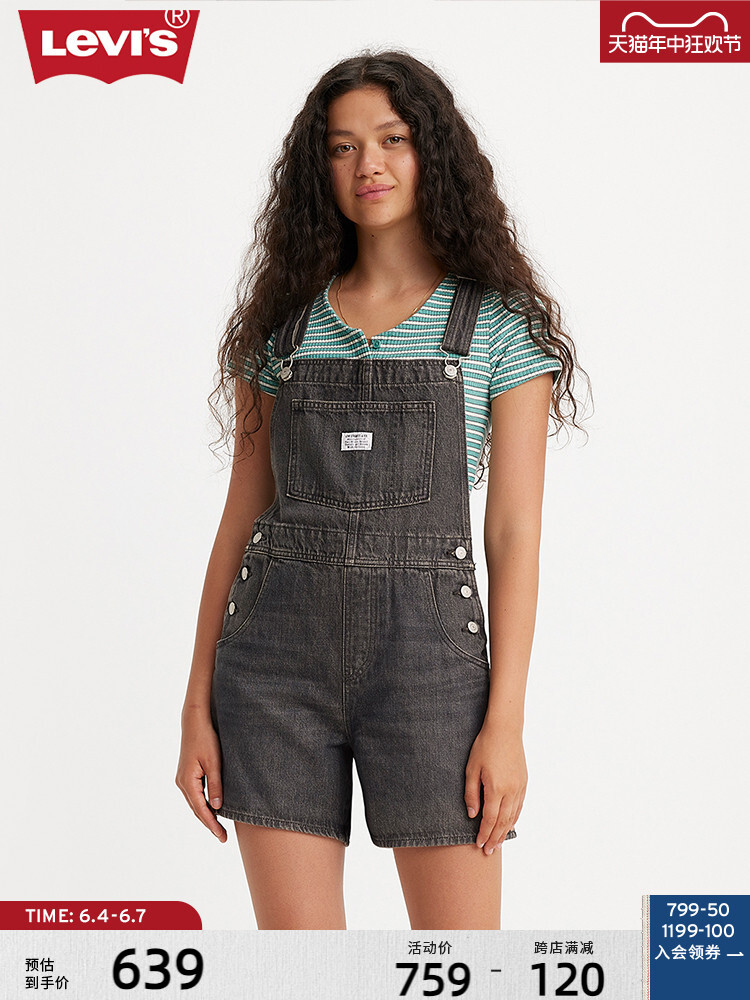 Шорты джинсовые Levi's женские, дымчато-серый
Шорты джинсовые Levi's женские, дымчато-серый