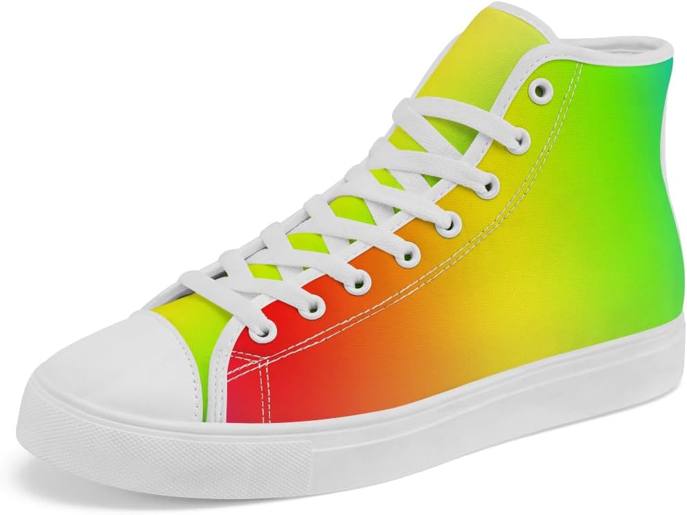 Высокие кеды с градиентным радужным рисунком для мужчин и женщин, кеды из парусины на шнуровке, повседневная обувь, подарок для папы и мамы Chebing, 616 Rainbow
Высокие кеды с градиентным радужным рисунком для мужчин и женщин, кеды из парусины на шнуровке, повседневная обувь, подарок для папы и мамы Chebing, 616 Rainbow