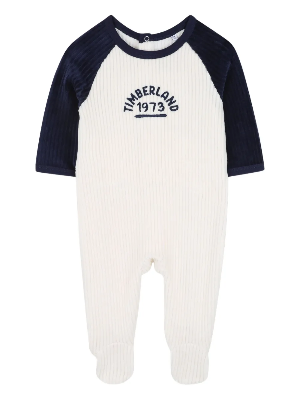 Детский комплект для роста с рукавами реглан и отделкой в рубчик Timberland Kids, нейтральный 
Детский комплект для роста с рукавами реглан и отделкой в рубчик Timberland Kids, нейтральный