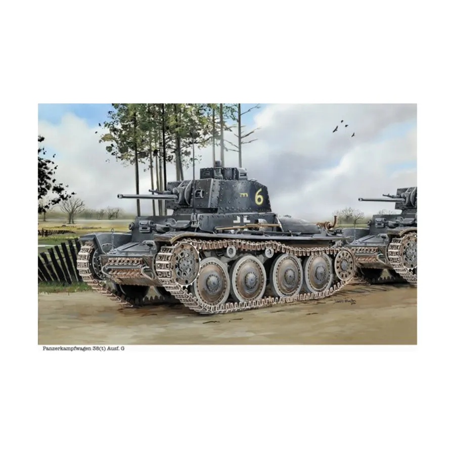 Pz.Kpfw.38(t) Ausf.G с интерьером (Smart Kit), Dragon Models - '39 to '45 Series - Germany (1:35)
Pz.Kpfw.38(t) Ausf.G с интерьером (Smart Kit), Dragon Models - '39 to '45 Series - Germany (1:35)
