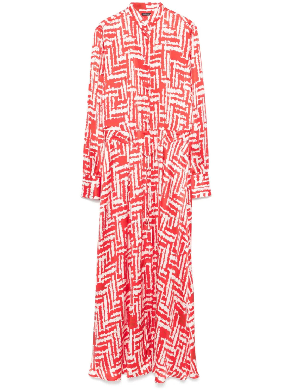 Kiton платье макси с геометричным принтом, красный
Kiton платье макси с геометричным принтом, красный