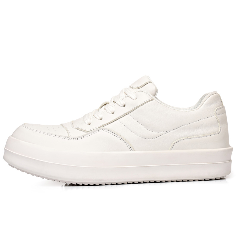 JUMP&FISH Амортизирующие и дышащие низкие скейтерские кеды мужские белые, цвет White
JUMP&FISH Амортизирующие и дышащие низкие скейтерские кеды мужские белые, цвет White