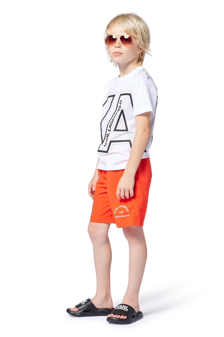 Детские шорты для плавания Karl Lagerfeld, оранжевый
Детские шорты для плавания Karl Lagerfeld, оранжевый