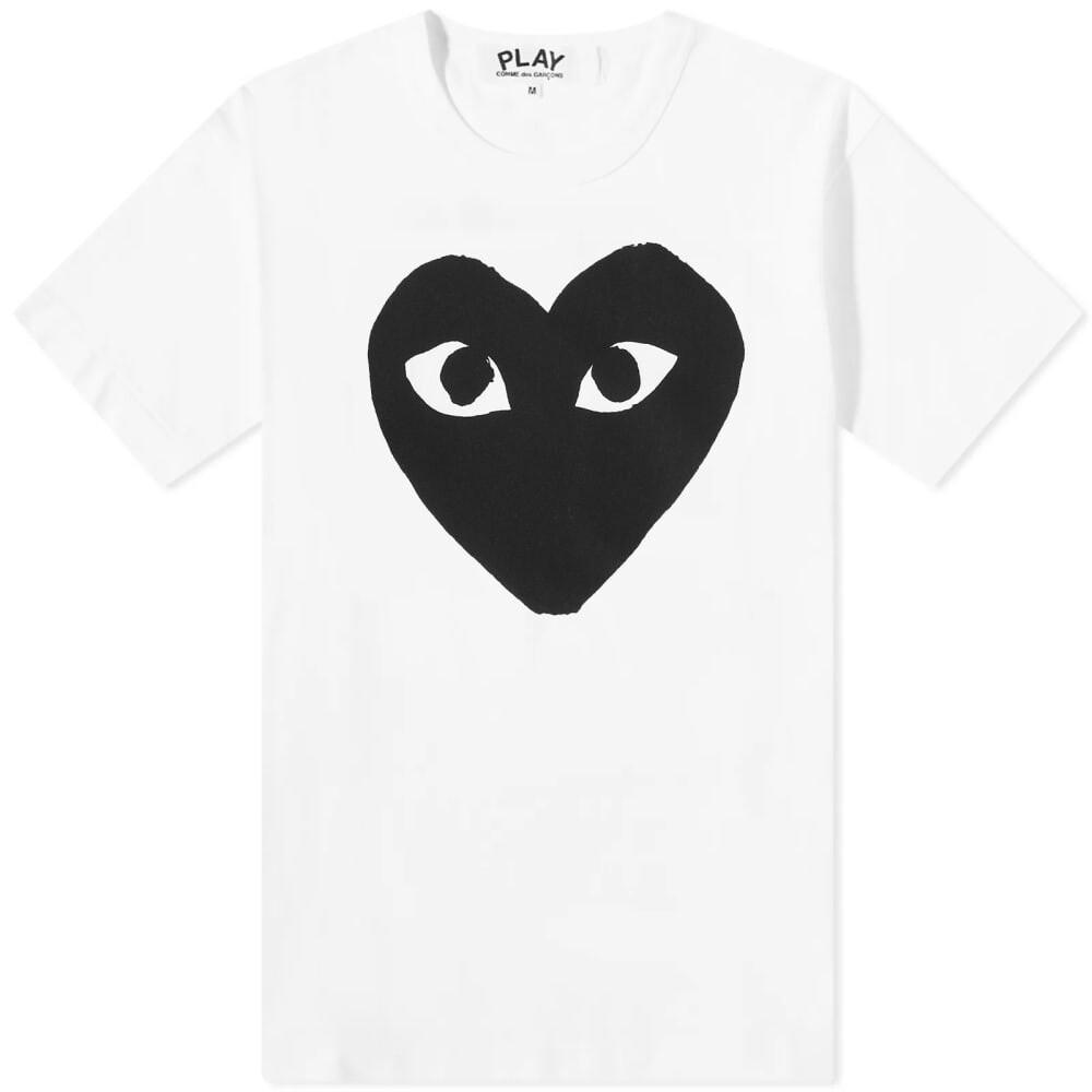 Футболка с логотипом Comme des Garcons Play Heart, белый/черный
Футболка с логотипом Comme des Garcons Play Heart, белый/черный