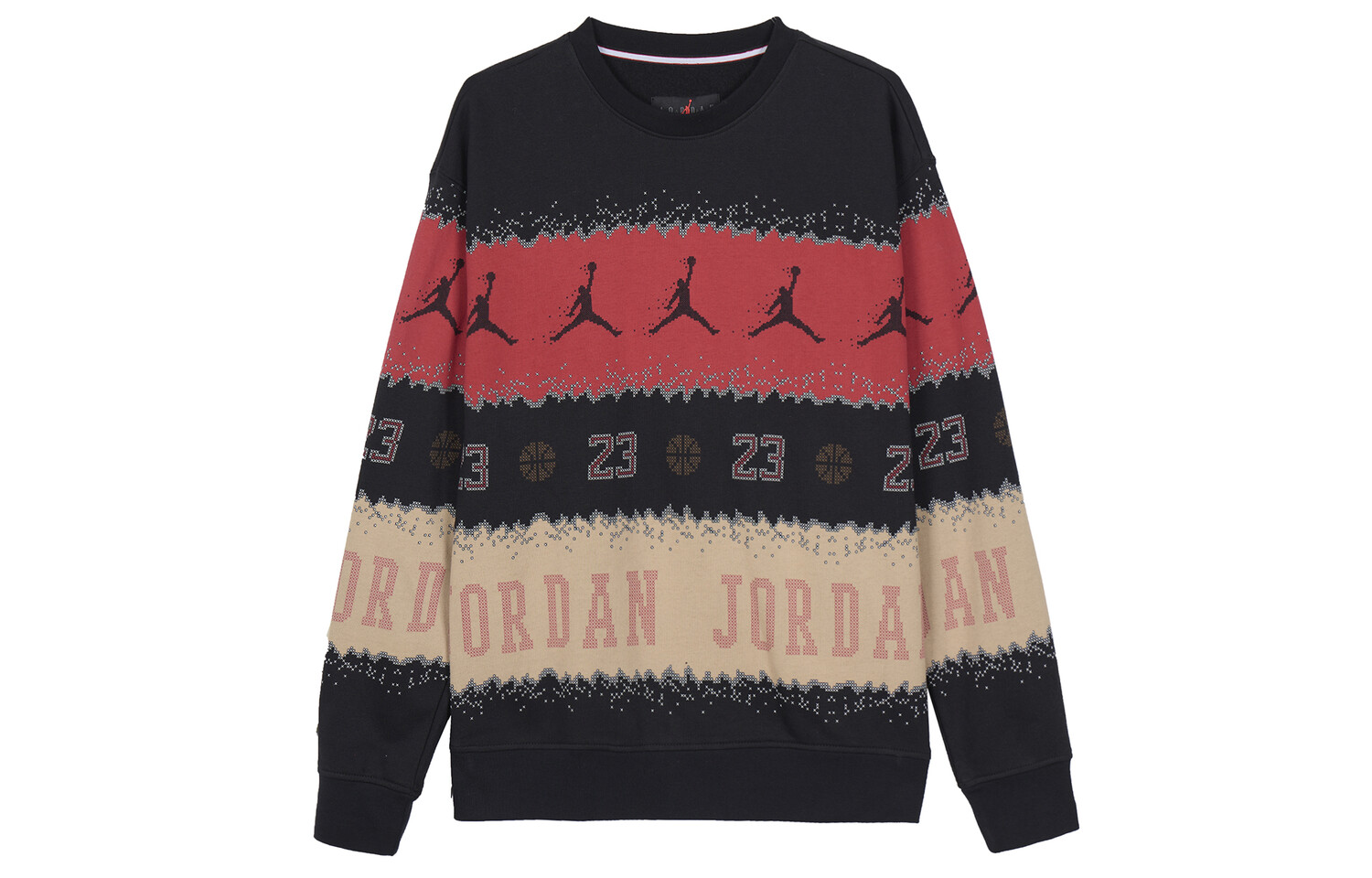 Мужская толстовка Jordan, Красный/Черный 
Мужская толстовка Jordan, Красный/Черный