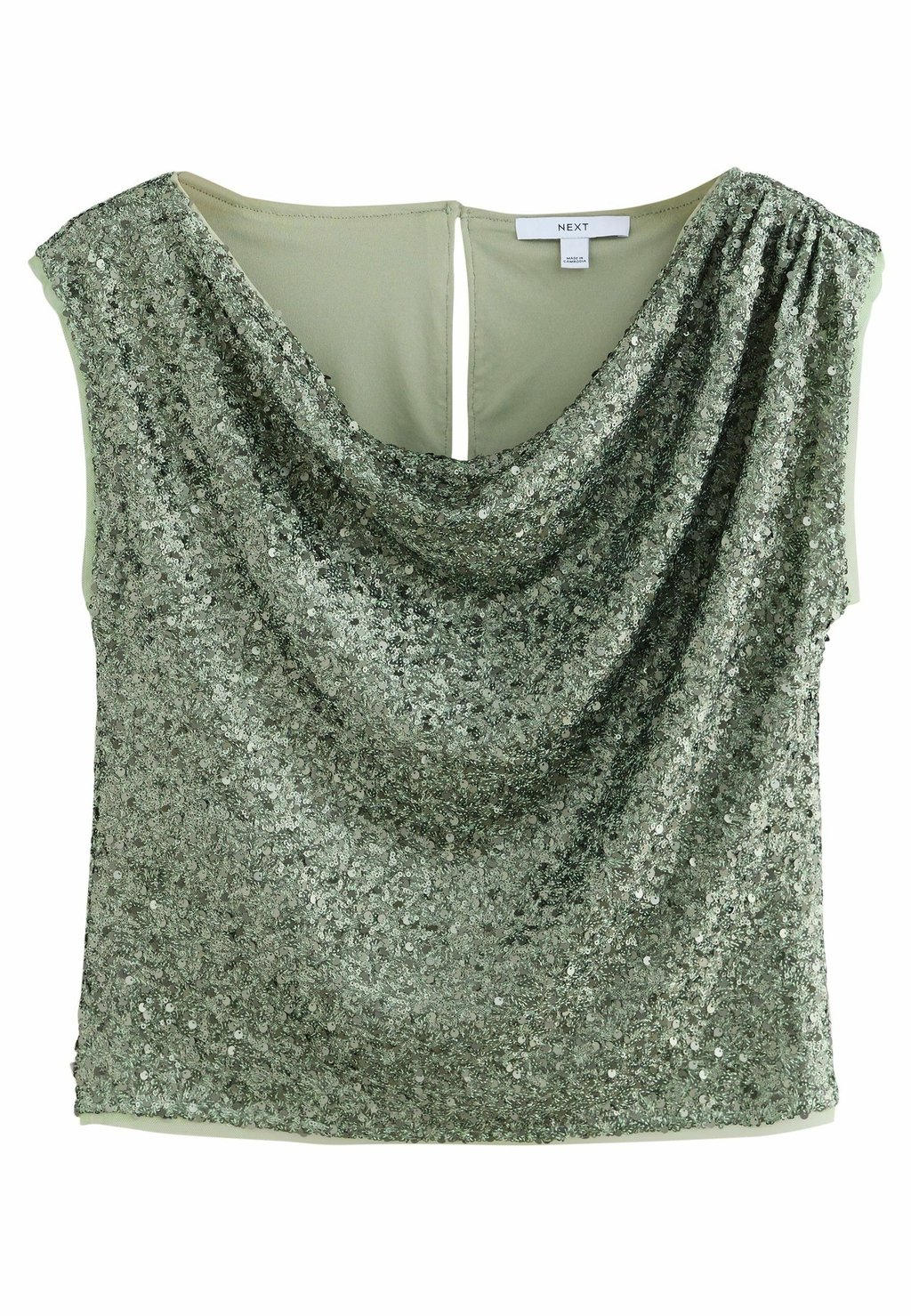 Блуза REGULAR FIT - DRAPE SEQUIN Next, зеленый
Блуза REGULAR FIT - DRAPE SEQUIN Next, зеленый