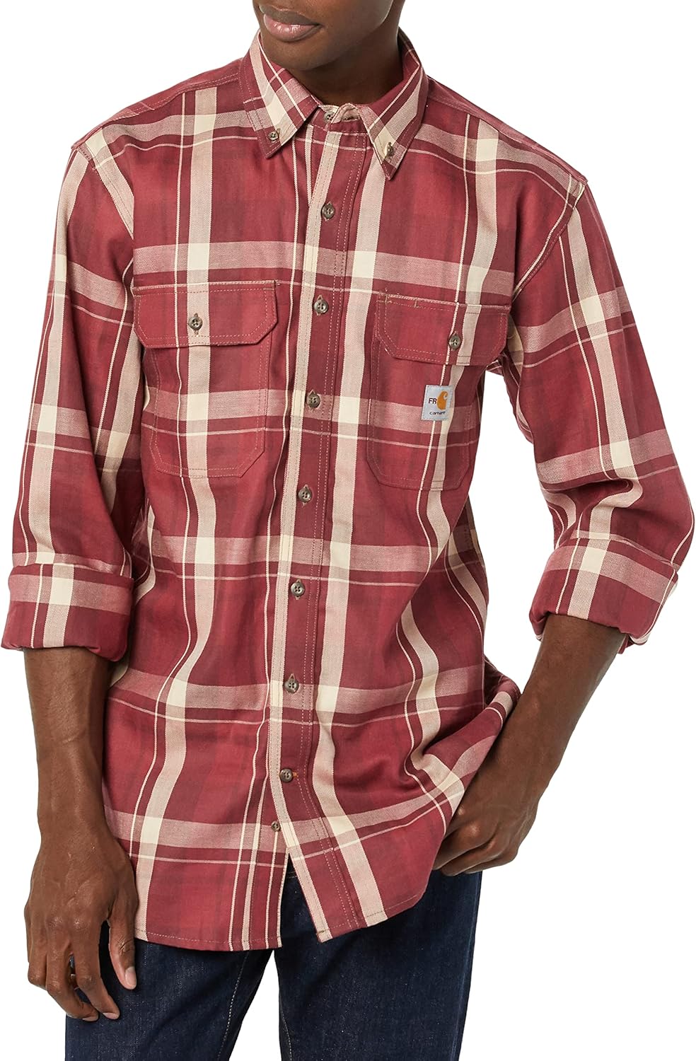 Мужская рубашка Carhartt 104507 Flame-Resistant Force Rugged Flex Loose, Dark Barn Red
Мужская рубашка Carhartt 104507 Flame-Resistant Force Rugged Flex Loose, Dark Barn Red