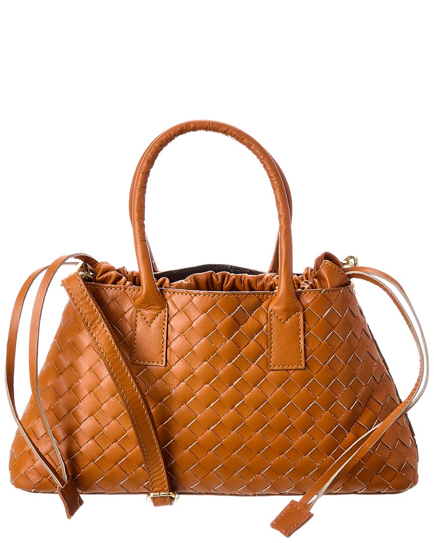 Сумка-тоут Isabella Rosetti Roberta из кожи с плетением
Сумка-тоут Isabella Rosetti Roberta из кожи с плетением