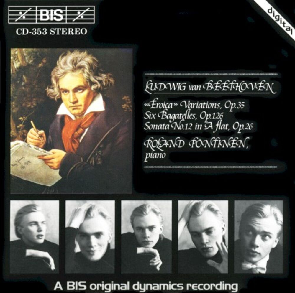 Диск CD Beethoven: Eroica Variations / 6 Bagatelles / Sonata No. 12 in A Flat - Ludwig van Beethoven, Roland Pöntinen
Диск CD Beethoven: Eroica Variations / 6 Bagatelles / Sonata No. 12 in A Flat - Ludwig van Beethoven, Roland Pöntinen