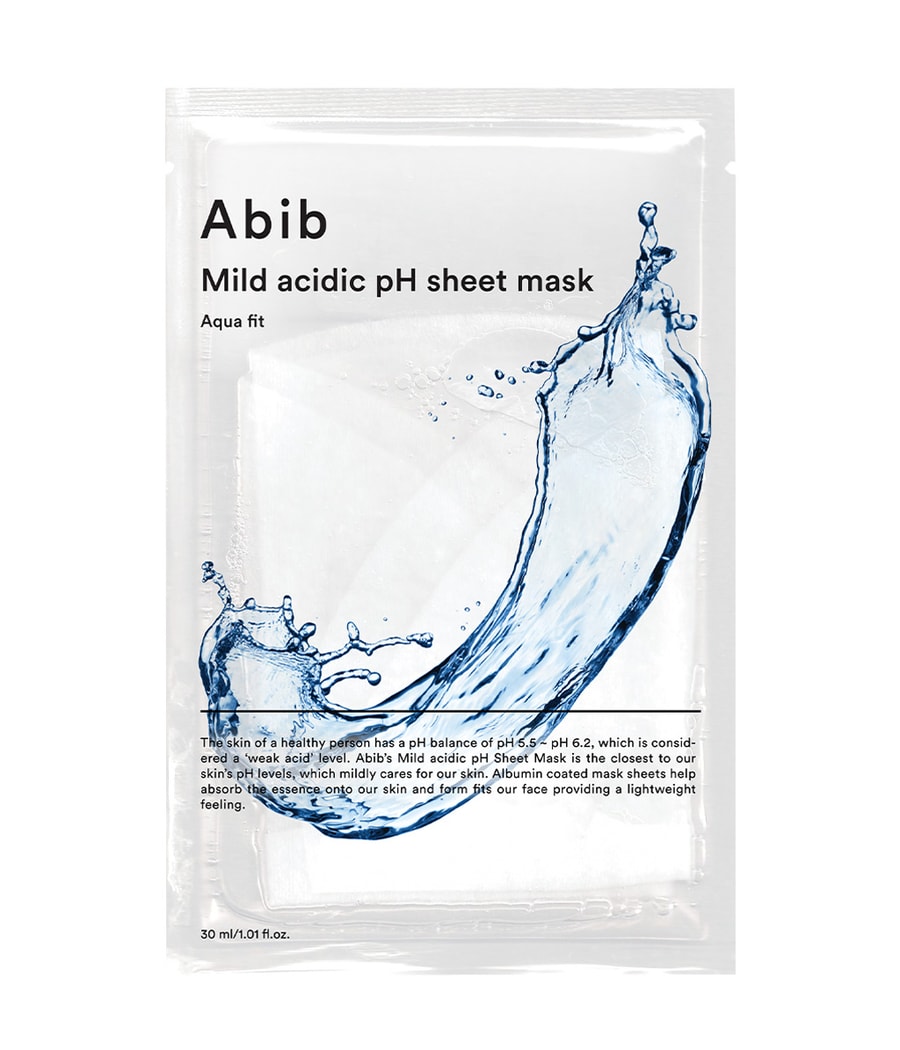 Медицинская маска Abib Mild Acidic pH Sheet Mask Aqua Fit, 1 шт. 
Медицинская маска Abib Mild Acidic pH Sheet Mask Aqua Fit, 1 шт.