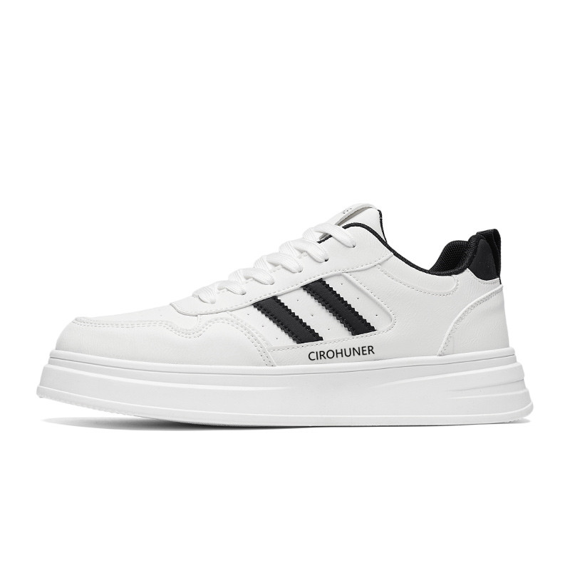 Низкие мужские кроссовки CIROHUNER, White Black 
Низкие мужские кроссовки CIROHUNER, White Black