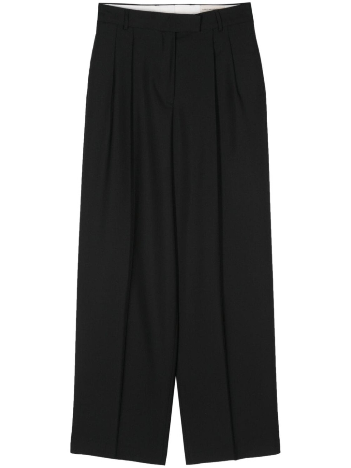 Officine Generale зауженные брюки со складками, черный
Officine Generale зауженные брюки со складками, черный