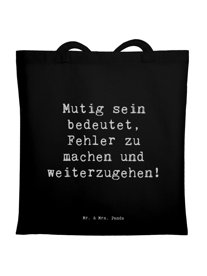 Сумка Mr. & Mrs. Panda Tragetasche Spruch Fehler machen Lernen mit Spruch, черный
Сумка Mr. & Mrs. Panda Tragetasche Spruch Fehler machen Lernen mit Spruch, черный