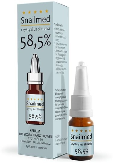 Сыворотка от прыщей с чистой слизью улитки – эффективное 7-дневное лечение Snailmed
Сыворотка от прыщей с чистой слизью улитки – эффективное 7-дневное лечение Snailmed