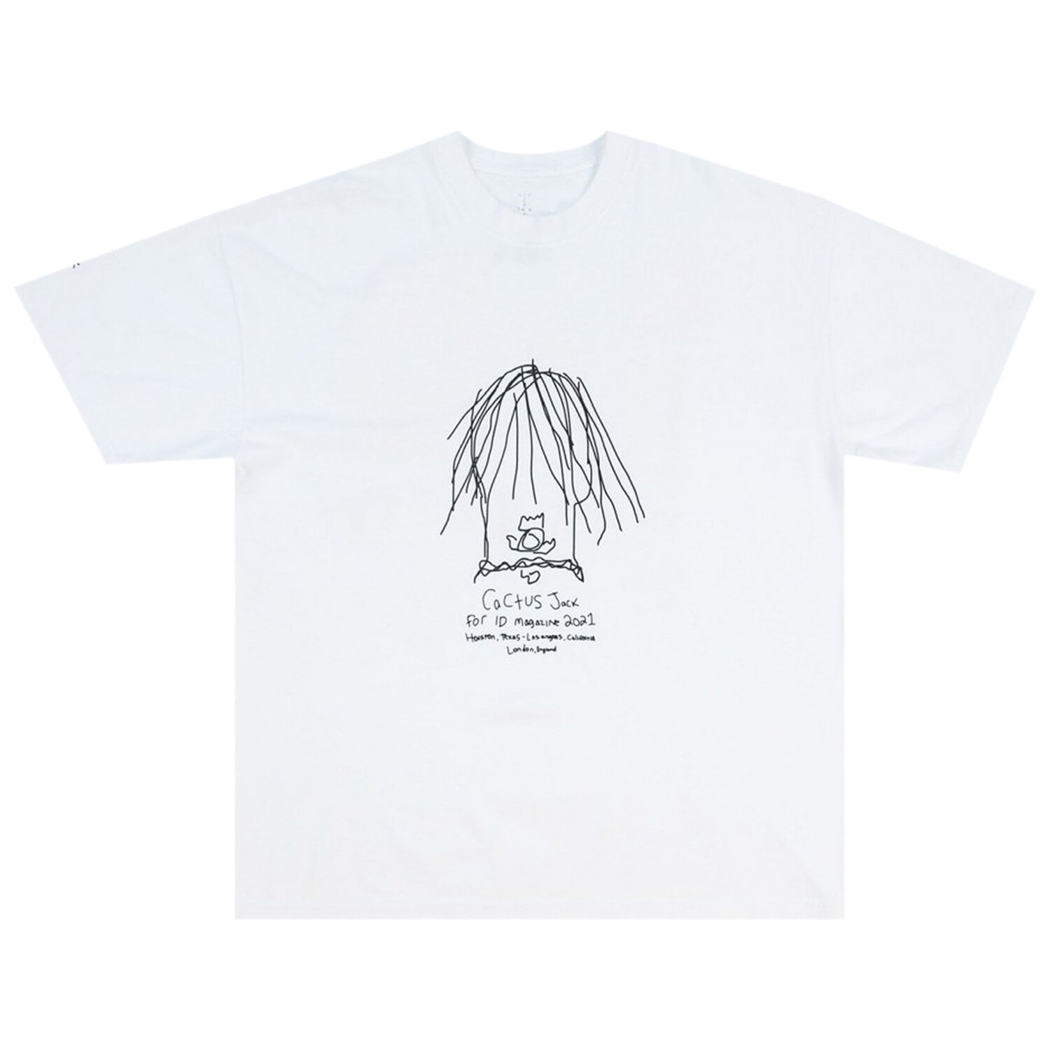 Белая футболка Cactus Jack от Travis Scott The Utopia Issue, Белый, Белая футболка Cactus Jack от Travis Scott The Utopia Issue
Белая футболка Cactus Jack от Travis Scott The Utopia Issue, Белый, Белая футболка Cactus Jack от Travis Scott The Utopia Issue