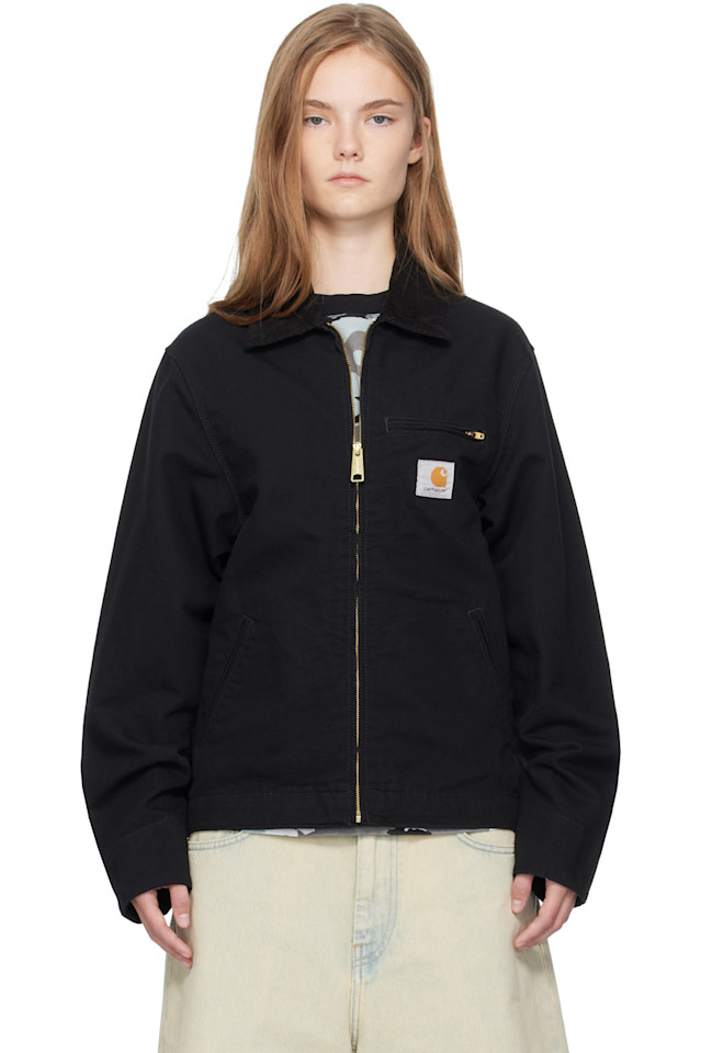 Carhartt Work In Progress Черная детройтская куртка
Carhartt Work In Progress Черная детройтская куртка