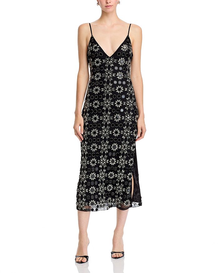 Платье-миди Lauriane с декором Ramy Brook, черный
Платье-миди Lauriane с декором Ramy Brook, черный