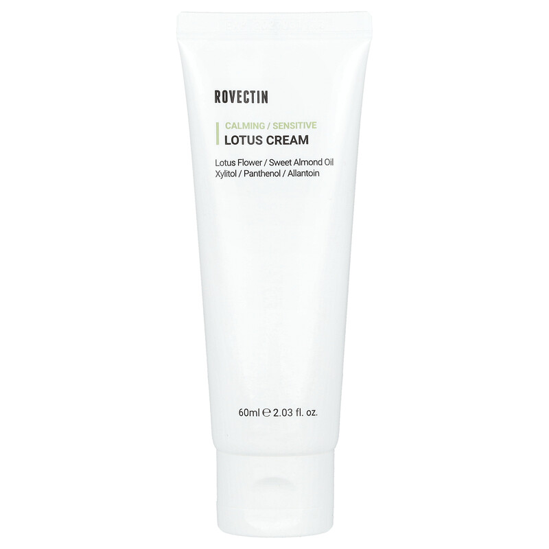 Rovectin, Успокаивающий крем с лотосом, 60 мл (2,03 жидк. унц.)
Rovectin, Успокаивающий крем с лотосом, 60 мл (2,03 жидк. унц.)