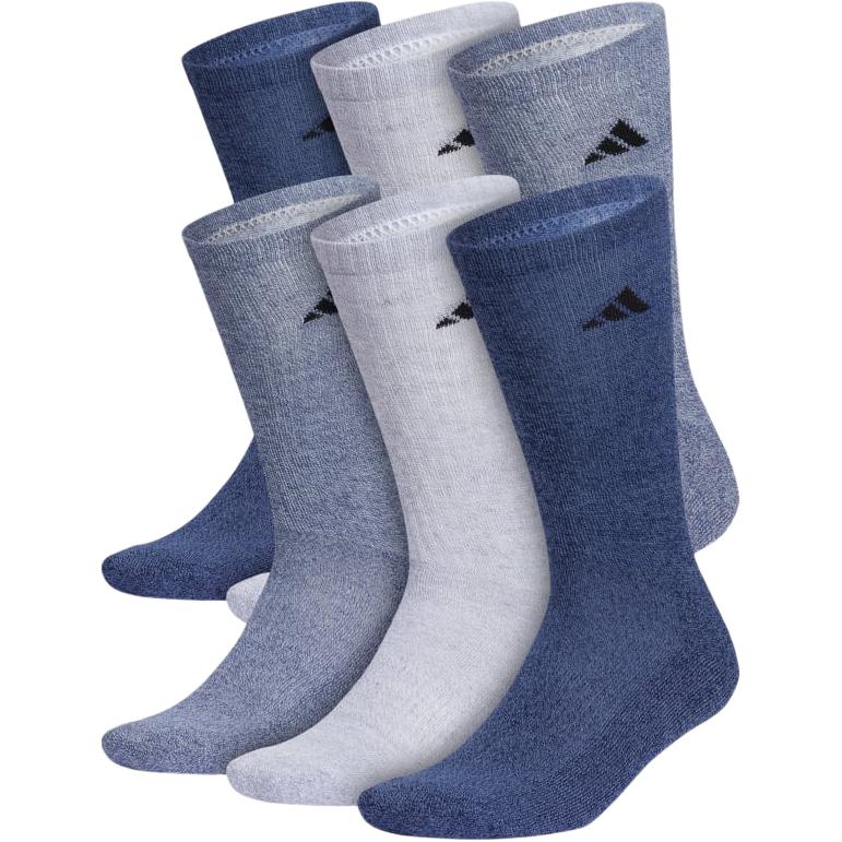 Бесплатная доставка с AdiClub Атлетические амортизирующие носки экипаж 6 пар Adidas, 6 штук (Светло-голубой + Университетский морской синий + Серый)
Бесплатная доставка с AdiClub Атлетические амортизирующие носки экипаж 6 пар Adidas, 6 штук (Светло-голубой + Университетский морской синий + Серый)