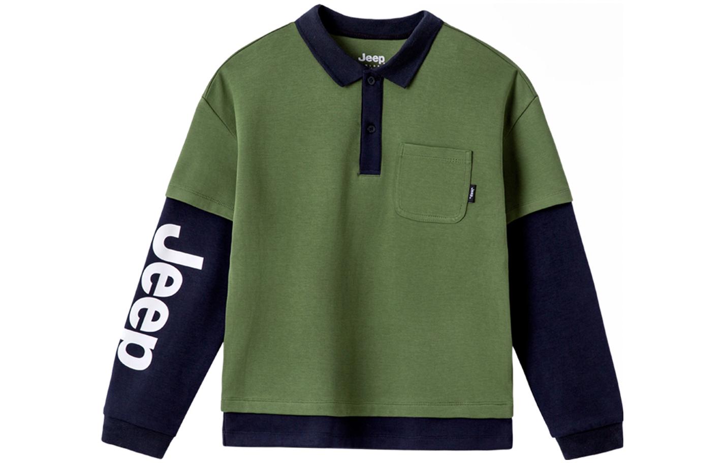 Детский свитшот Jeep, зеленый
Детский свитшот Jeep, зеленый