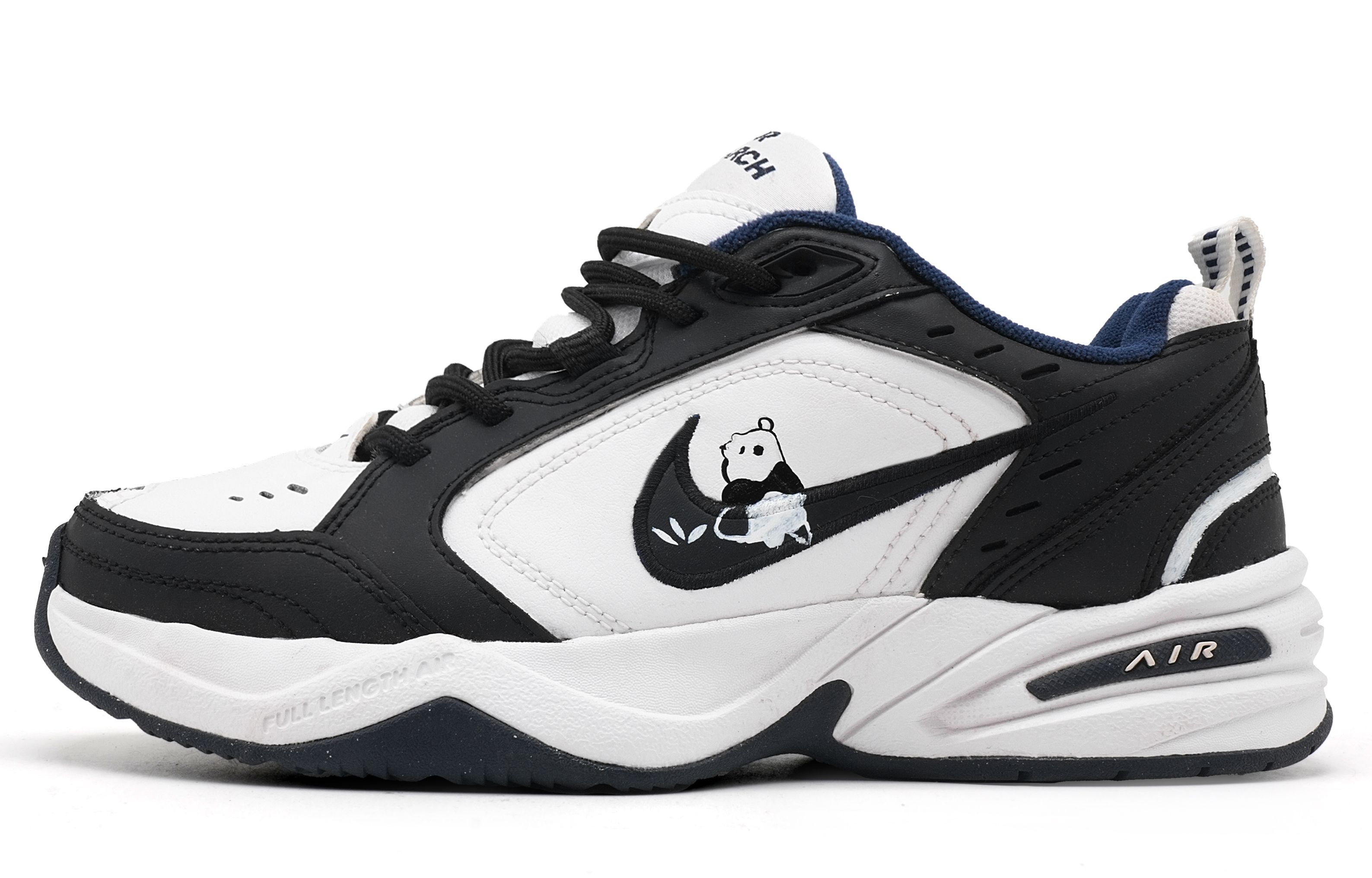 Nike Air Monarch 4 Panda Cushioning Abrasion Resistant Slip Resistant Low top Chunky Sneakers Unisex Black White
Nike Air Monarch 4 Panda Cushioning Abrasion Resistant Slip Resistant Low top Chunky Sneakers Unisex Black White