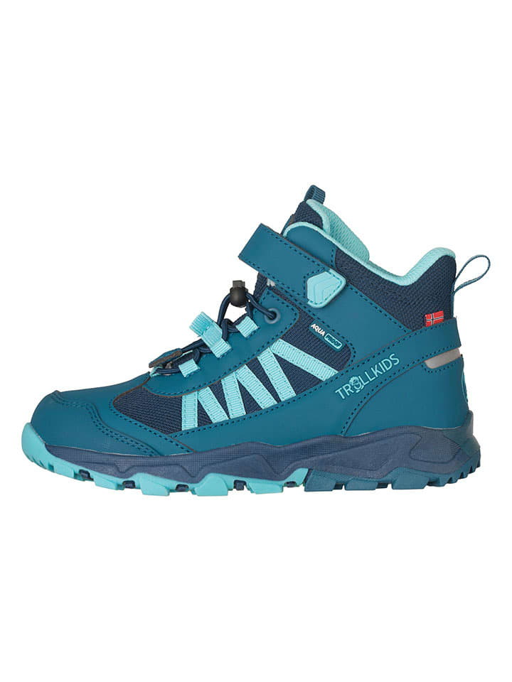 Trollkids Походные ботинки "Tronfjell Hiker Mid" бирюзового цвета
Trollkids Походные ботинки "Tronfjell Hiker Mid" бирюзового цвета