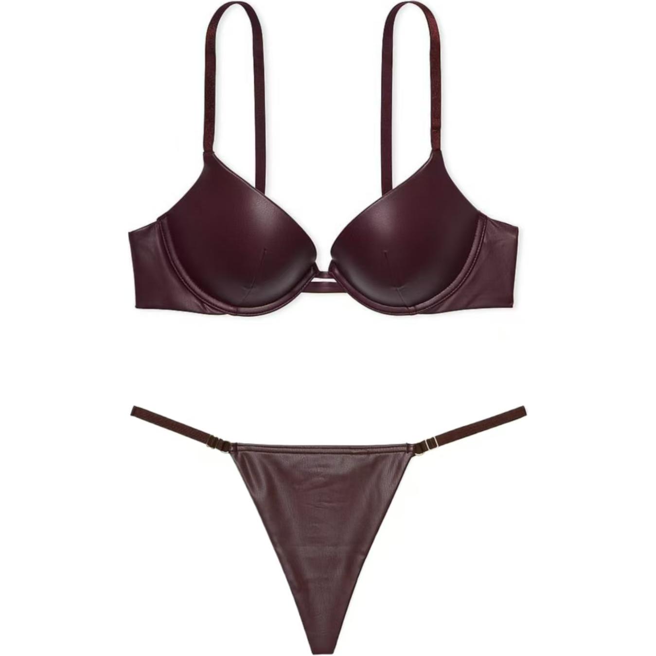 Victoria's Secret Женский комплект белья бордовый
Victoria's Secret Женский комплект белья бордовый