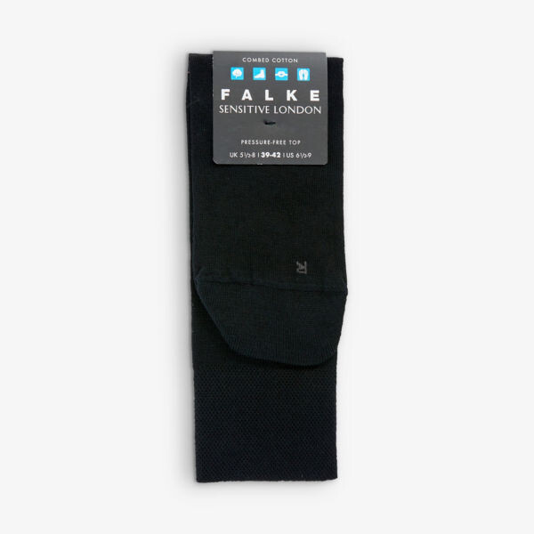 Трикотажные носки Falke Sensitive London из смесового хлопка Falke, черный
Трикотажные носки Falke Sensitive London из смесового хлопка Falke, черный