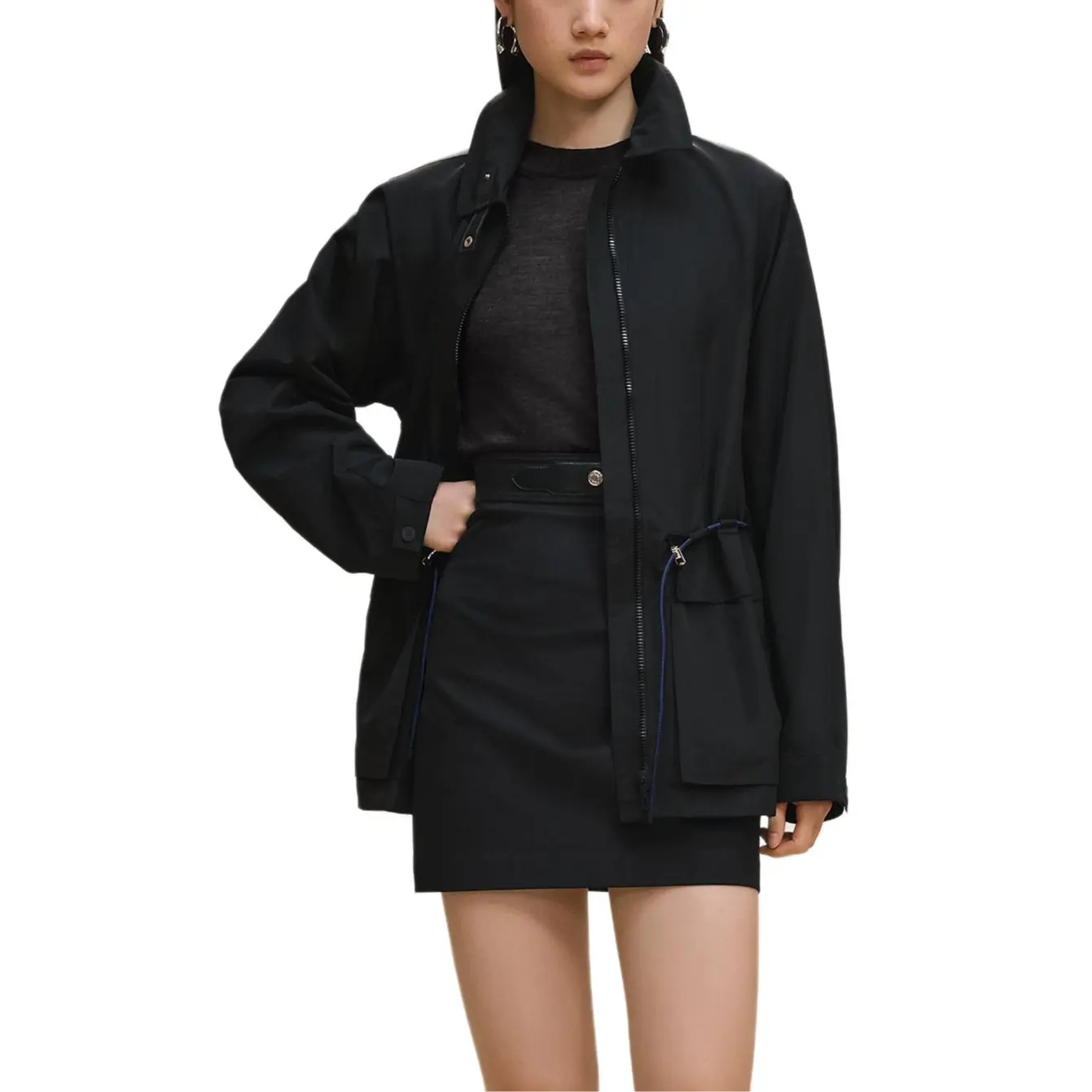 HERMES Тренч женский черный, Black
HERMES Тренч женский черный, Black