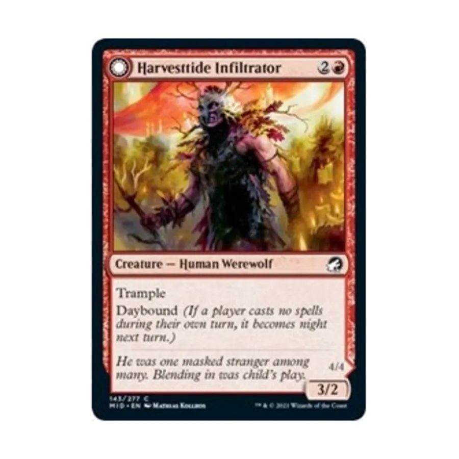 CCG Диверсант «Волны Жатвы» (C), MTG - Innistrad - Midnight Hunt
CCG Диверсант «Волны Жатвы» (C), MTG - Innistrad - Midnight Hunt