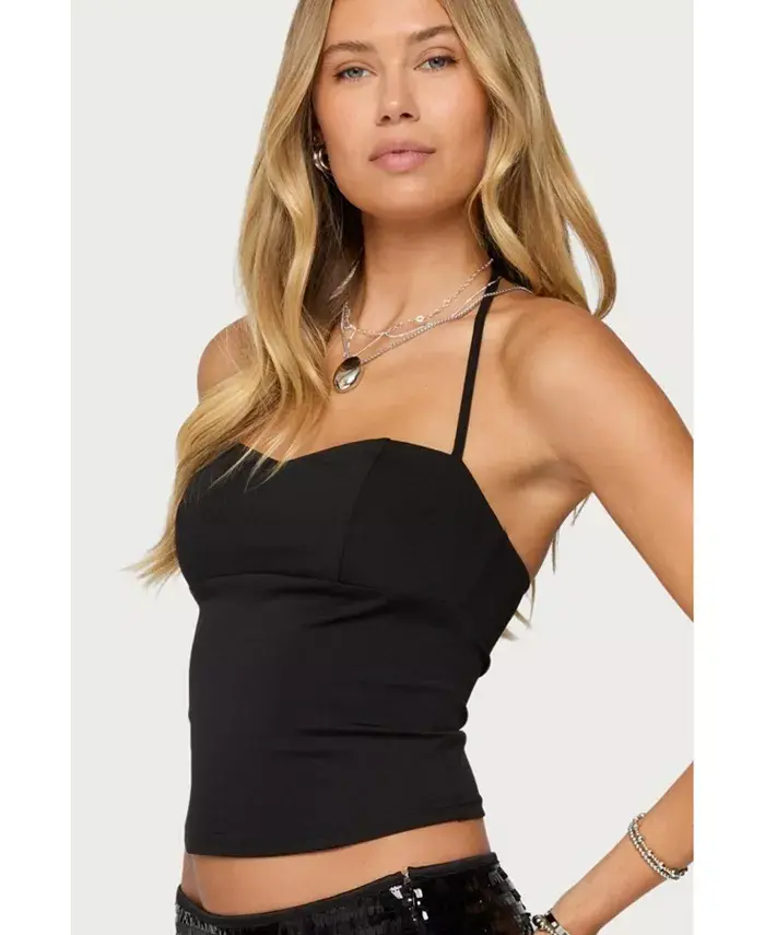 Женский топ-халтер Jesika Sweetheart Edikted, черный
Женский топ-халтер Jesika Sweetheart Edikted, черный