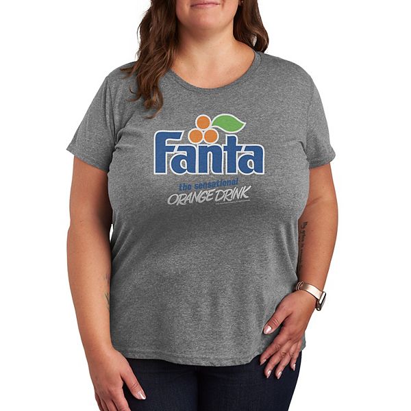Футболка Plus size с ретро-принтом Fanta Licensed Character, Heather Gray
Футболка Plus size с ретро-принтом Fanta Licensed Character, Heather Gray