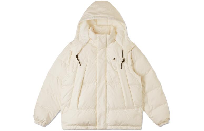 Пуховик унисекс молочно-белый Converse, слоновая кость
Пуховик унисекс молочно-белый Converse, слоновая кость