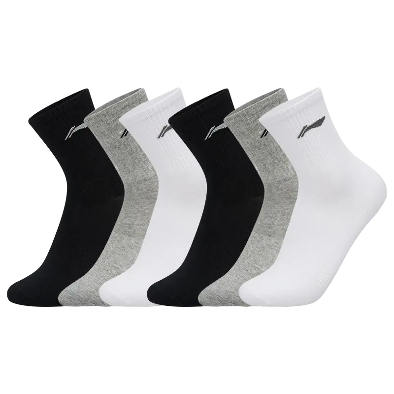 Фитнес-серия носки унисекс 6 пар white LINING, 6 Pack (черный, белый, серый)
Фитнес-серия носки унисекс 6 пар white LINING, 6 Pack (черный, белый, серый)