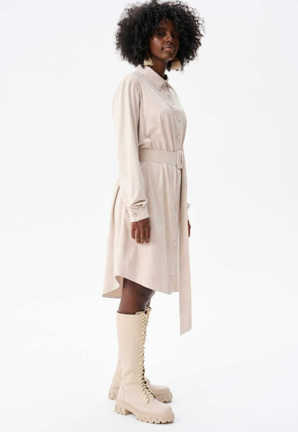 Платье-рубашка KAMILA blue shadow, бежевый
Платье-рубашка KAMILA blue shadow, бежевый