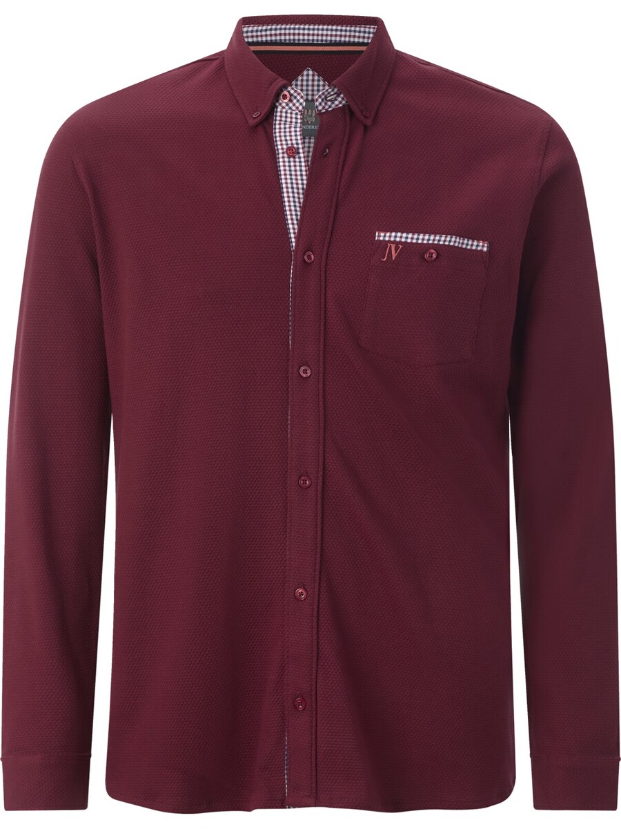 Рубашка на пуговицах Comfort fit Jan Vanderstorm Knutheim, Dark red
Рубашка на пуговицах Comfort fit Jan Vanderstorm Knutheim, Dark red