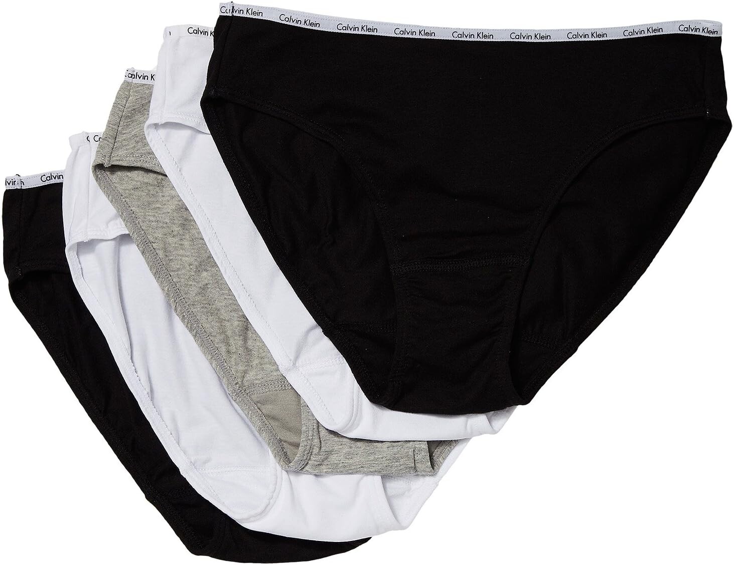 Комплект из 5 плавок бикини из фирменного хлопка Calvin Klein Underwear, цвет Black/White/Grey Heather
Комплект из 5 плавок бикини из фирменного хлопка Calvin Klein Underwear, цвет Black/White/Grey Heather