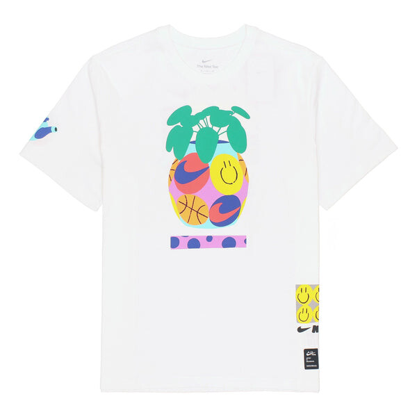 Футболка Men's Nike Smiling Face Pattern Printing Logo Breathable Round Neck Short Sleeve White T-Shirt, мультиколор
Футболка Men's Nike Smiling Face Pattern Printing Logo Breathable Round Neck Short Sleeve White T-Shirt, мультиколор