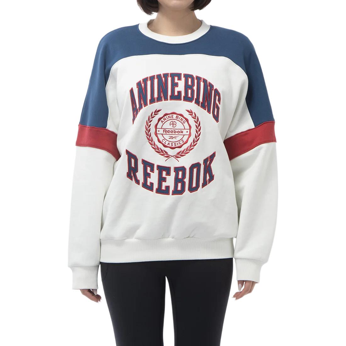 Reebok ANINE BING оверсайз свитшот женский белый/синий
Reebok ANINE BING оверсайз свитшот женский белый/синий