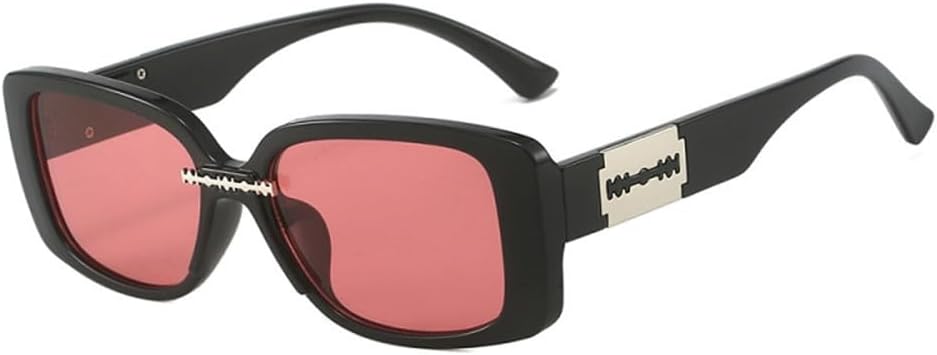 Прямоугольные солнцезащитные очки для мужчин и женщин, цветные, винтажные, с поликарбонатными линзами, оправой с декором в виде бритвы, защита от УФ-излучения UV400 MTZJH, C2
Прямоугольные солнцезащитные очки для мужчин и женщин, цветные, винтажные, с поликарбонатными линзами, оправой с декором в виде бритвы, защита от УФ-излучения UV400 MTZJH, C2