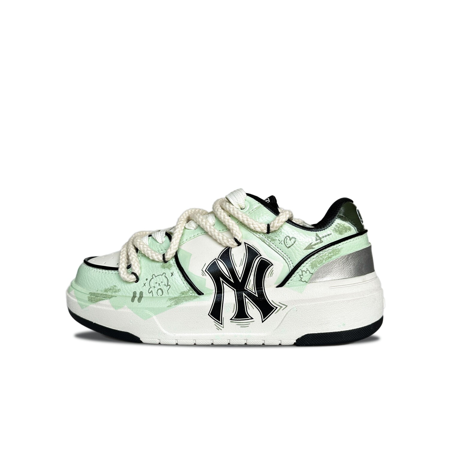 Кроссовки MLB Chunky Liner Skateboarding Shoes Unisex Low-top Mint Green/white, светло-зеленый
Кроссовки MLB Chunky Liner Skateboarding Shoes Unisex Low-top Mint Green/white, светло-зеленый