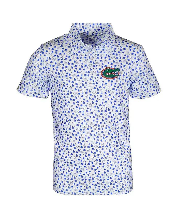 Детская белая поло с принтом Florida Gators Earnest по всей поверхности Garb
Детская белая поло с принтом Florida Gators Earnest по всей поверхности Garb